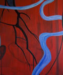 Red with Branch - 2005