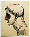 Male Head (Profile), ca. 1915 - 16